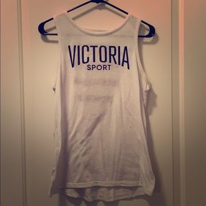 White Victoria Sport Tank